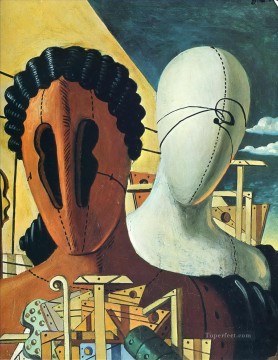 つのマスク 1926 ジョルジョ・デ・キリコ 形而上学的シュルレアリスム Oil Paintings